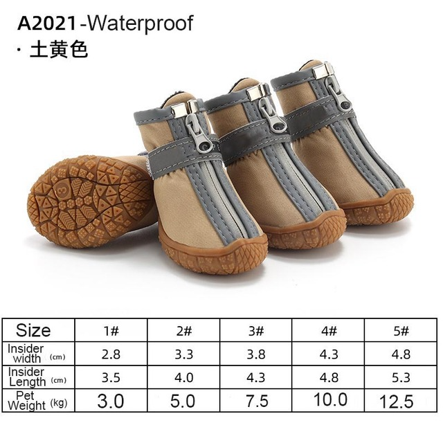 Dog Walking Shoes for Hot Pavement
