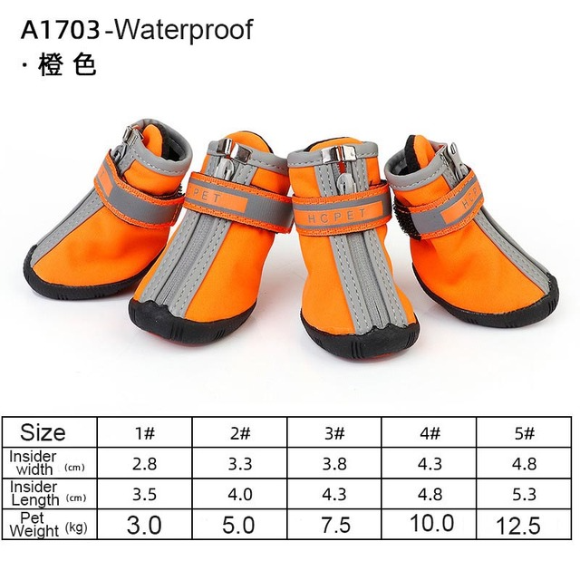 Dog Walking Shoes for Hot Pavement