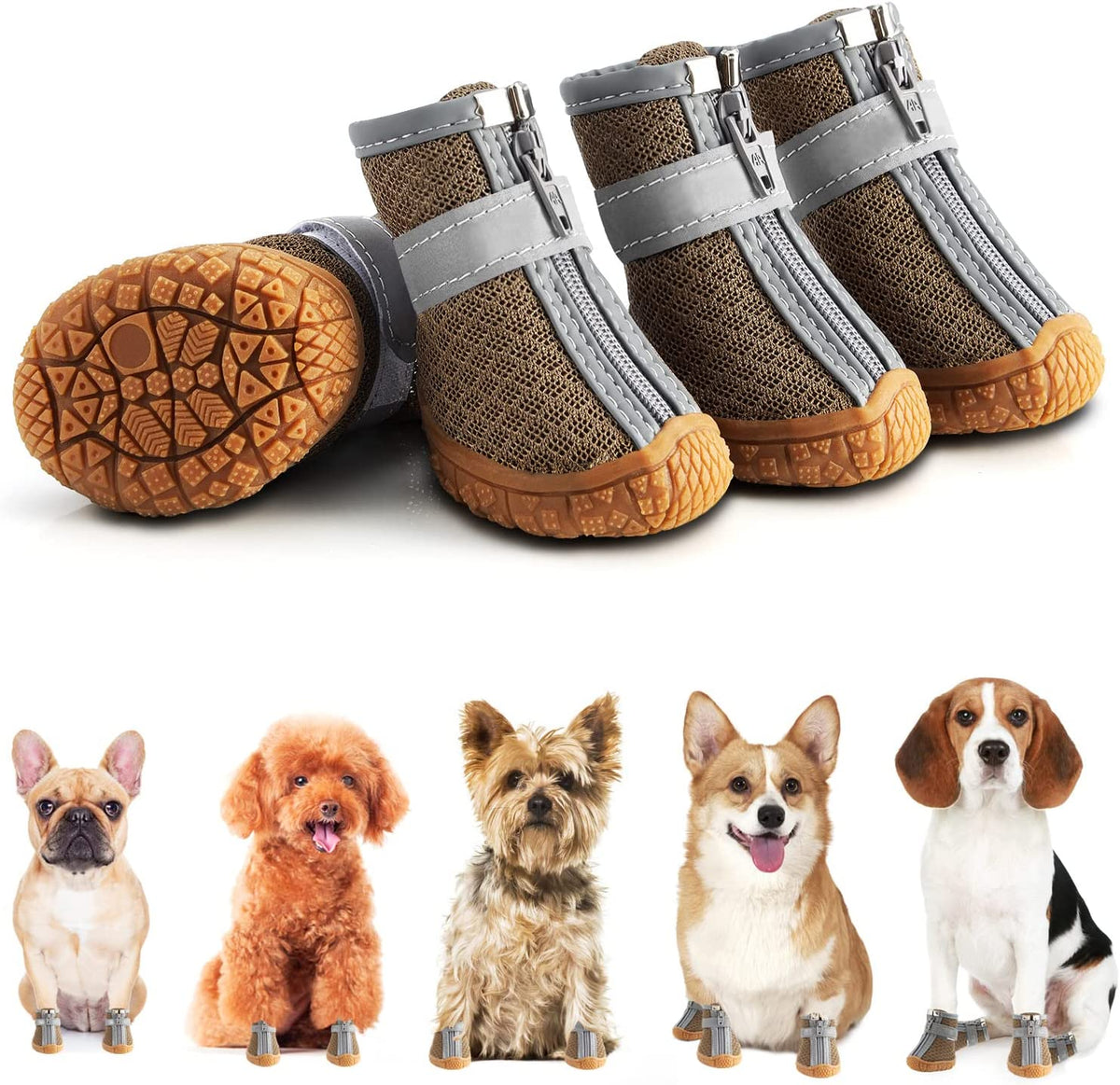 Dog Walking Shoes for Hot Pavement